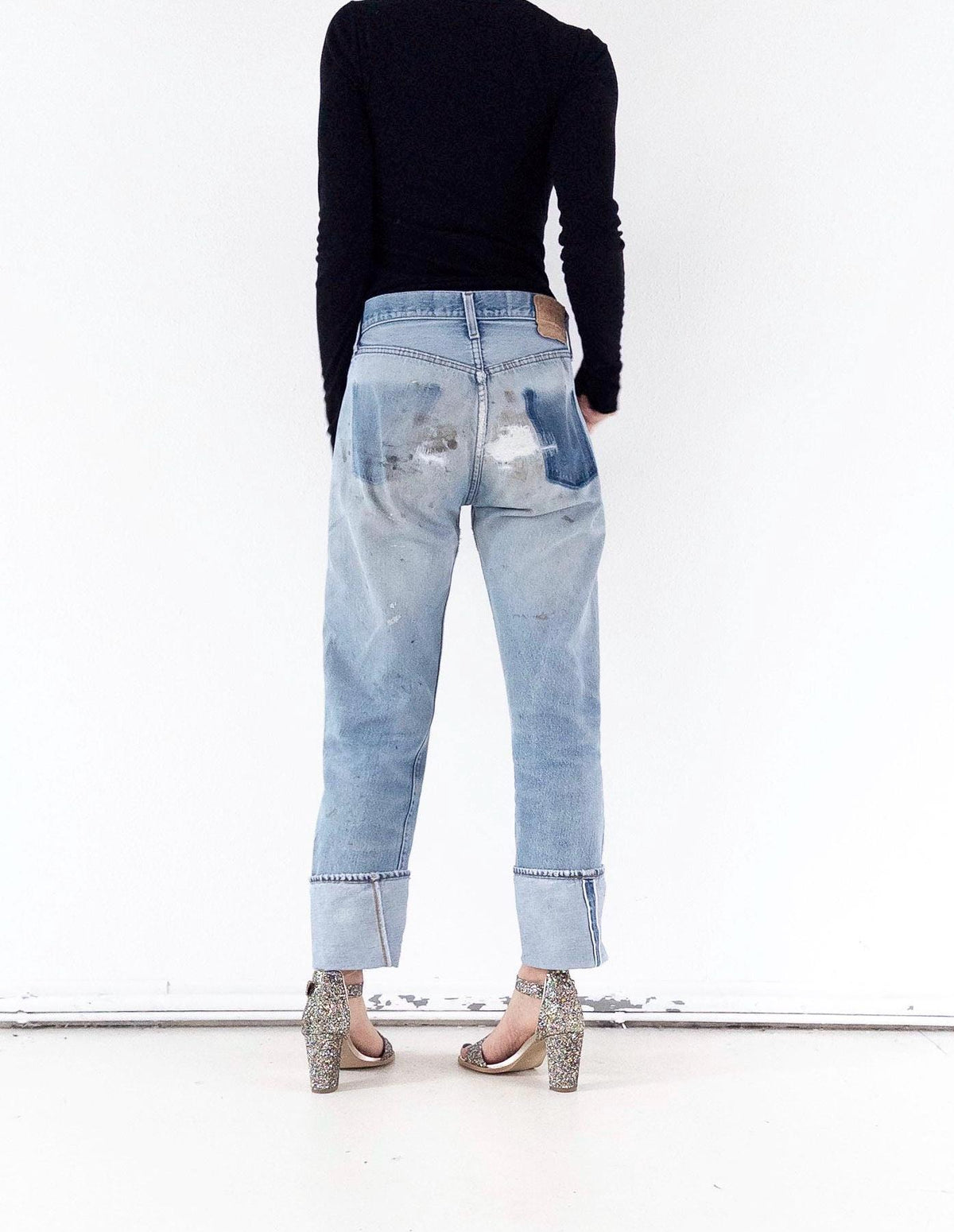 Gr. 29 - 30 Levis 501 Selvedge 80s Vintage Made in USA