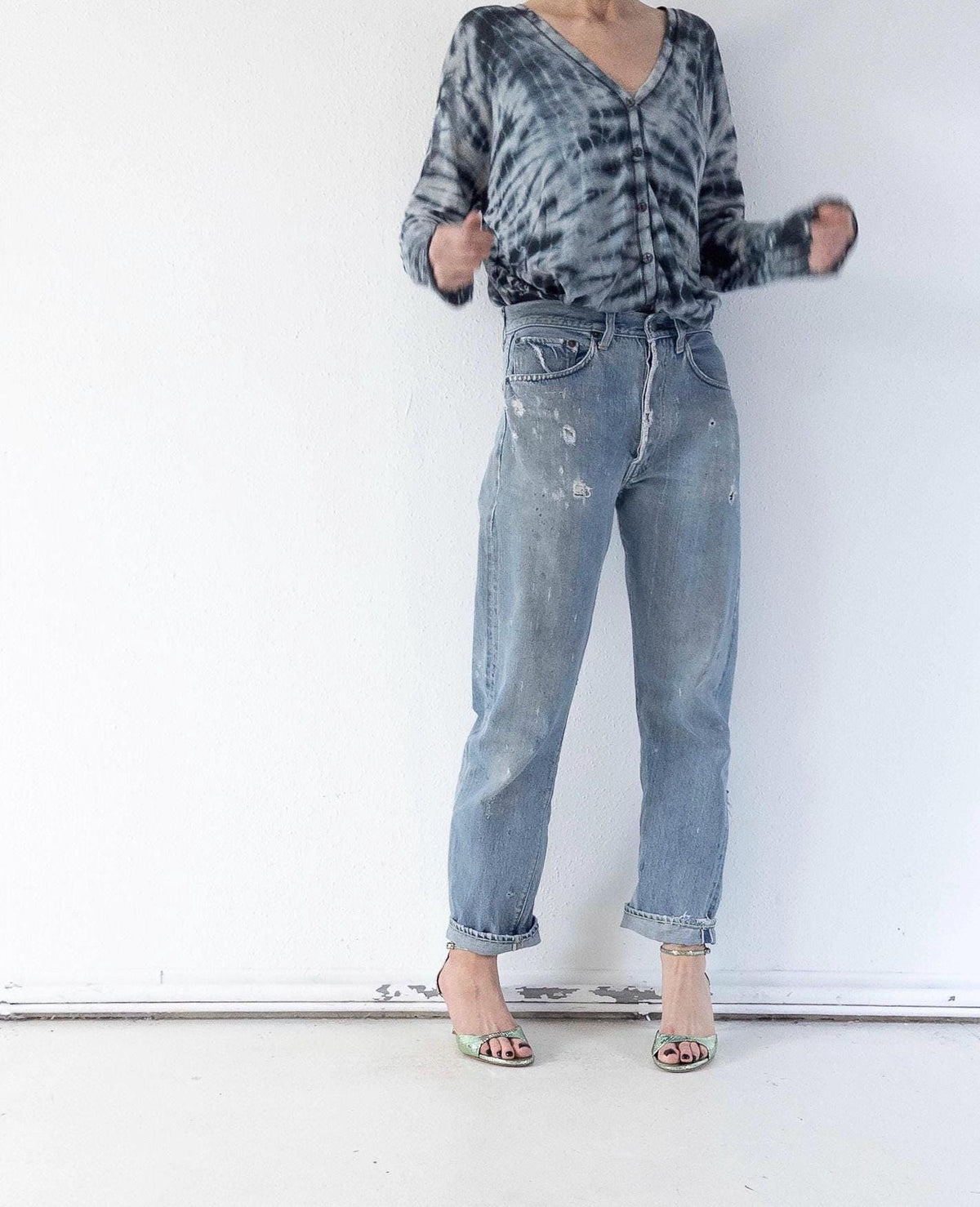 Gr. 29 Levis 501 Selvedge 60s Vintage Made in USA