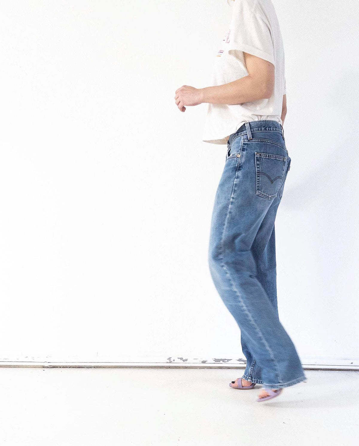 Vintage Levis 517 Jeans W30 W31 | 90s High Waist Denim | Made in UK | Red Tab | Button Fly
