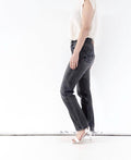 Levis 501 W28 L32 90s Vintage Made in Poland Faded Black Soft Worn In Denim 1996