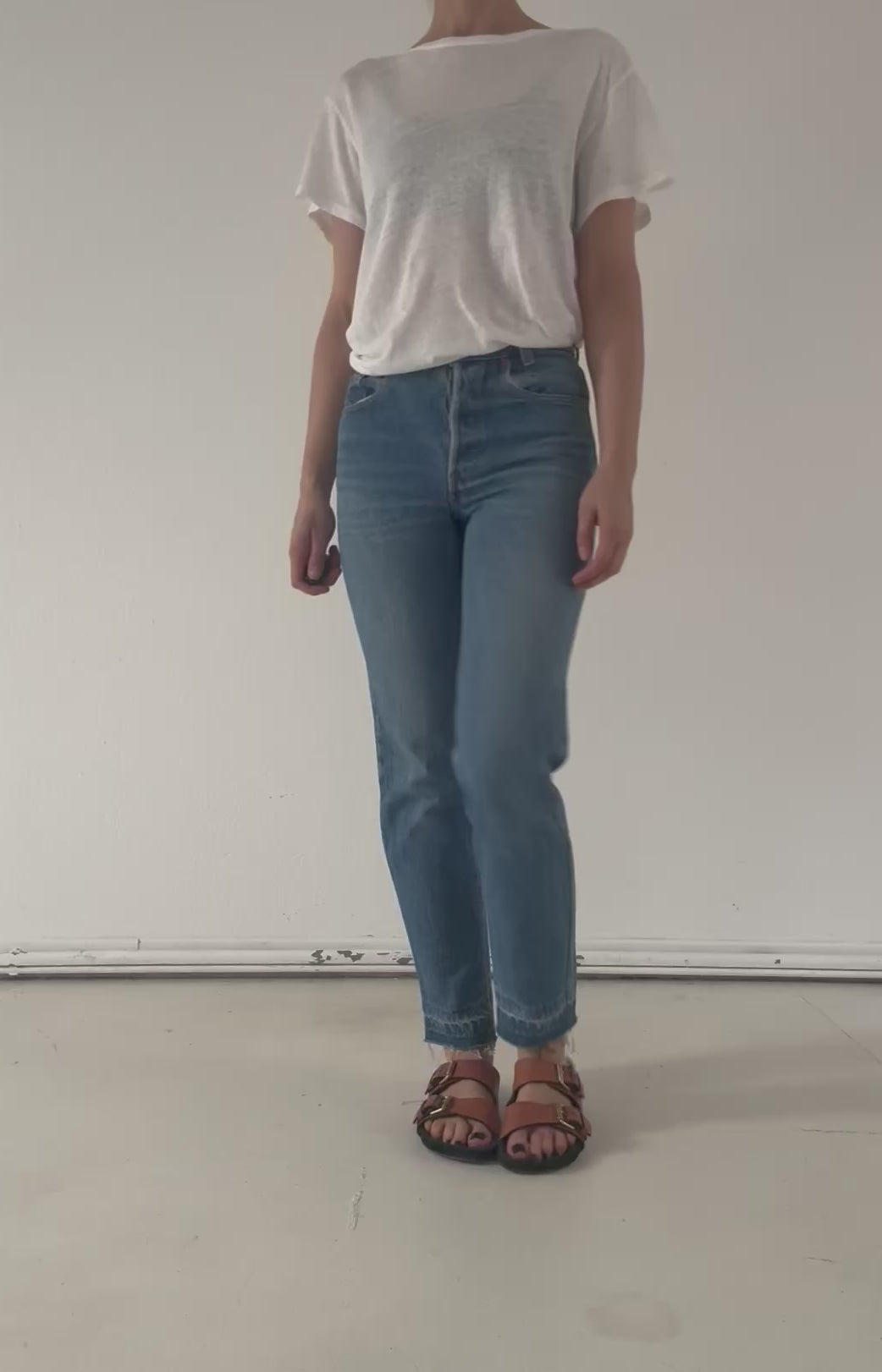 W25 L30 Levis 501 Student Reworked 90s Vintage Made in USA