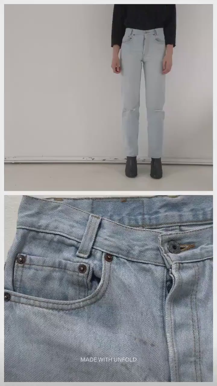 80s Vintage Levis 701 Student Gr. 25 Made in USA