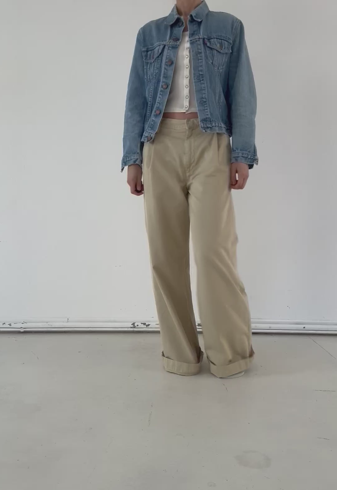 Gr. S - M Levis Trucker Jacket 70s / 80s Vintage Made in Spain