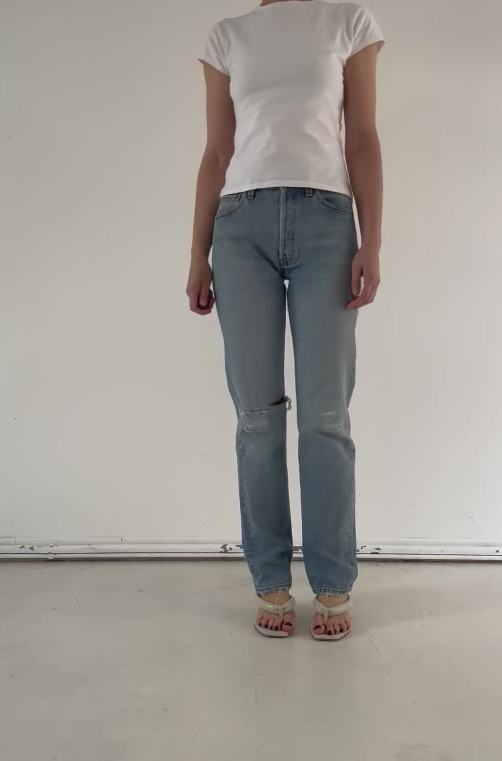 W27 L34 Levis 501 90s Vintage Made in Poland