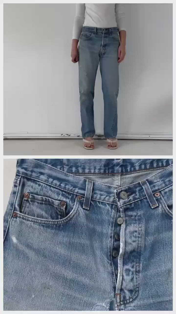 Gr. 32 Levis 501 Selvedge 70s Vintage Made in USA