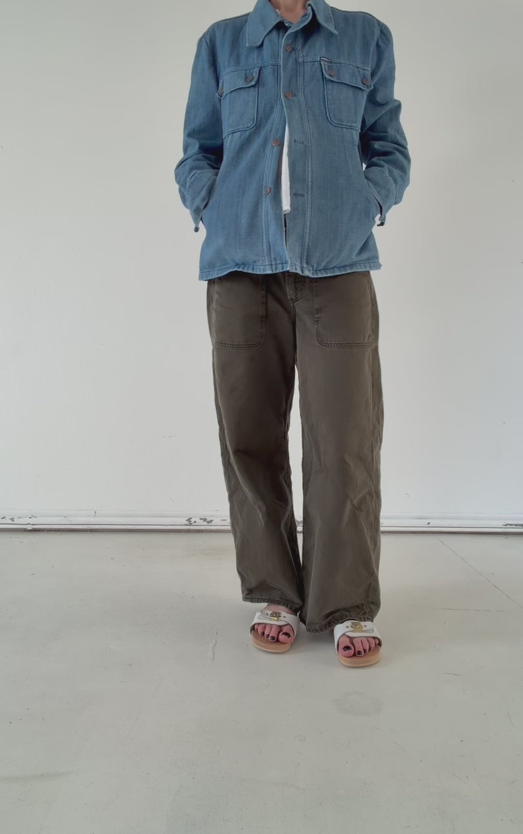 Gr. L Mustang Jeansjacke Jeanshemd 70s Vintage Made in Germany