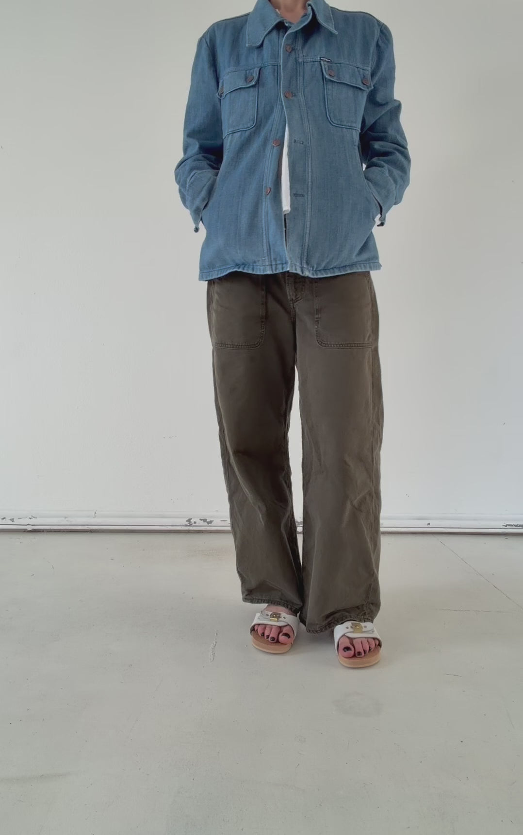 Gr. L Mustang Jeansjacke Jeanshemd 70s Vintage Made in Germany