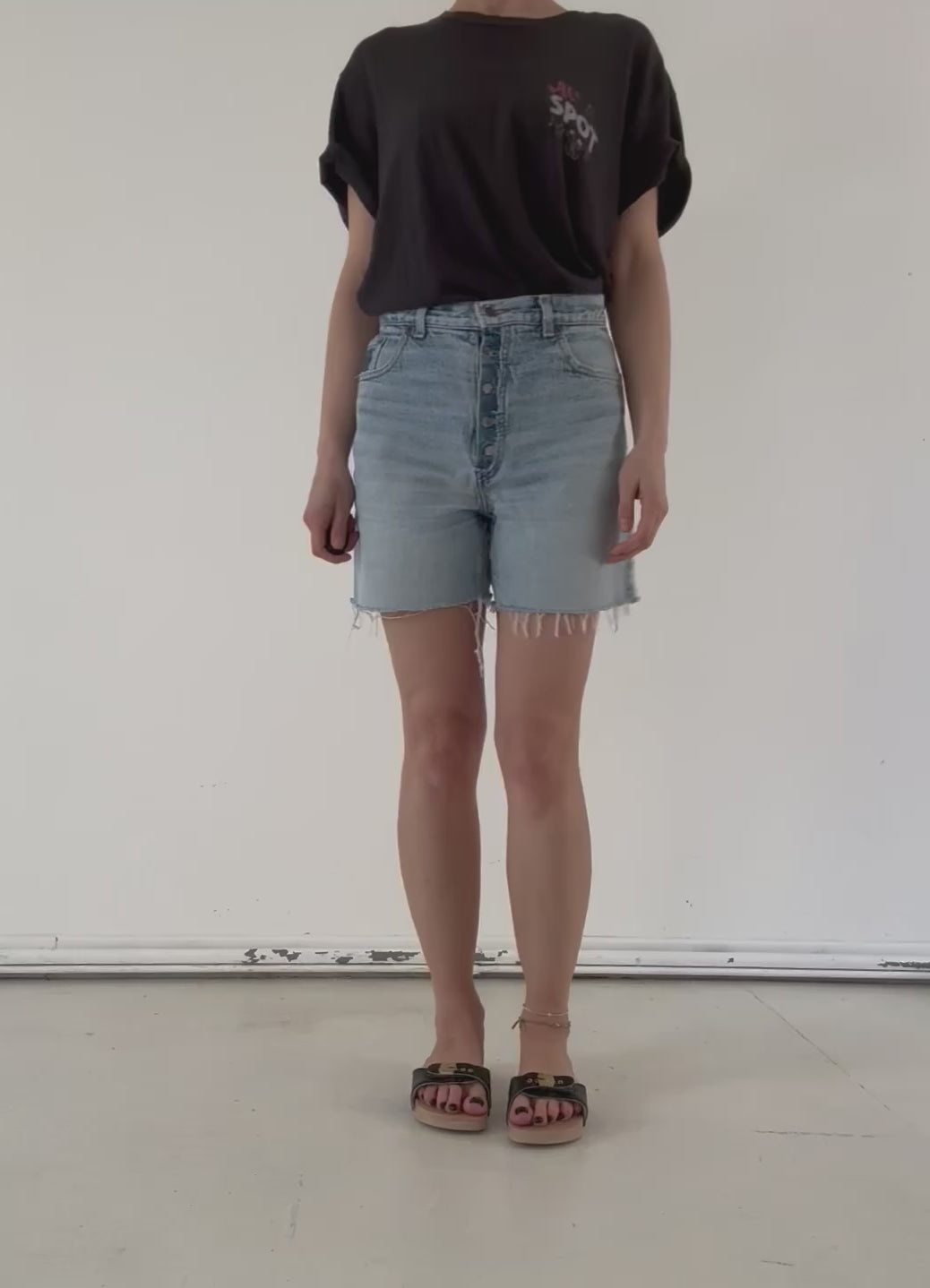 W29 - 30 Levis Shorts 80s Vintage Made in Belgium Reworked Cutoffs