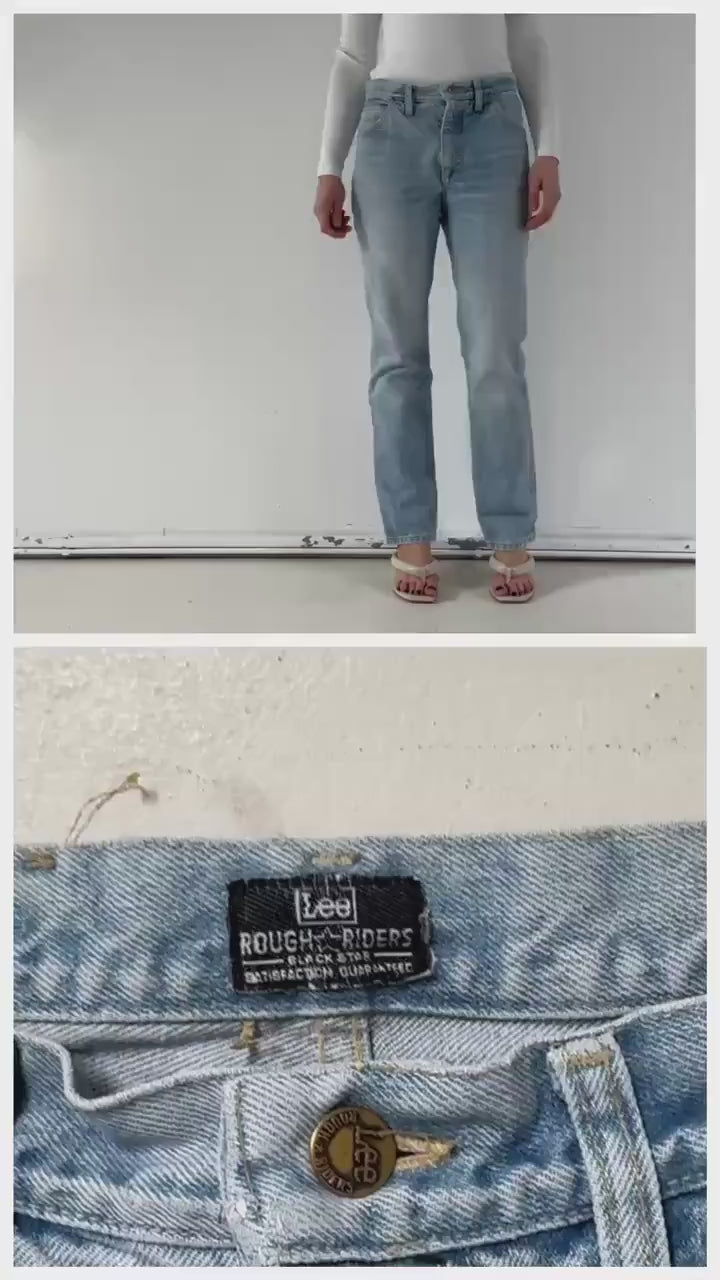 Gr. 30 - 31 Lee Rough Riders 80s Vintage Jeans Made in USA