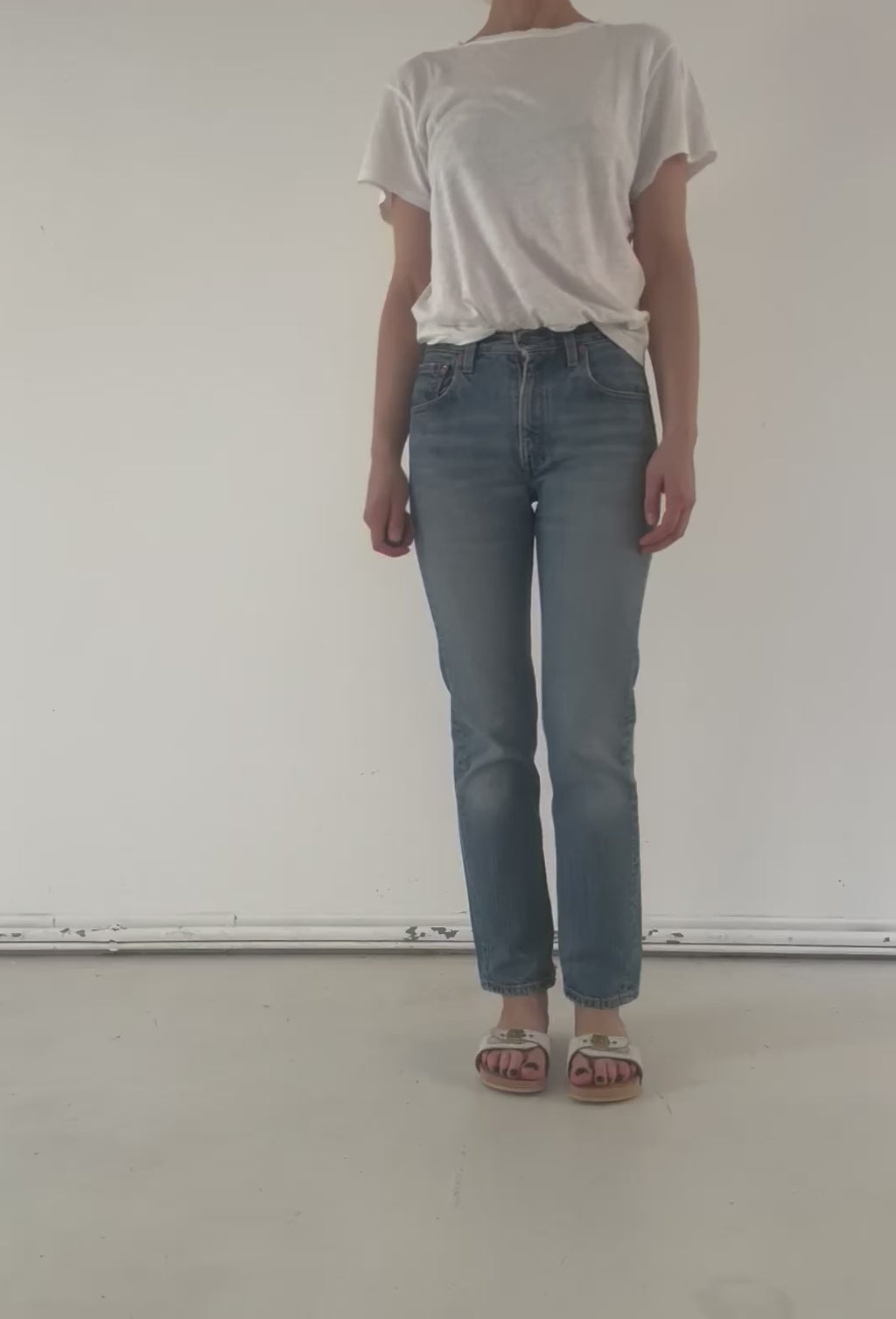 W25 L30 Levis 505 90s Vintage Made in Italy