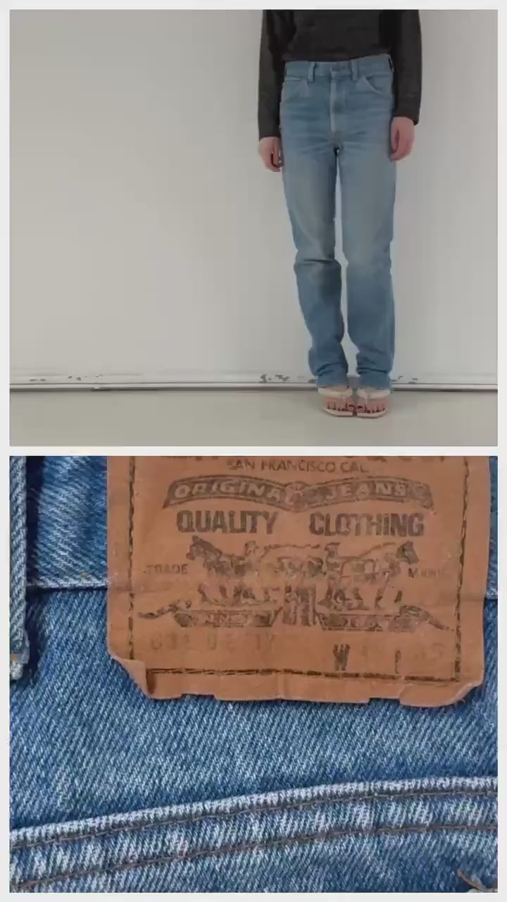 Gr. 31 - 32 Levis 631 80s Vintage Made in France