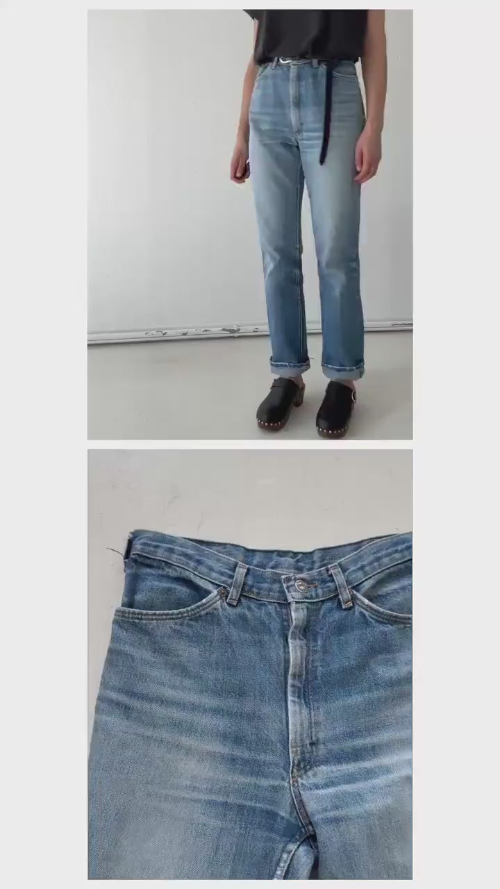 70s Vintage Mustang Cigarette Jeans Gr. 28