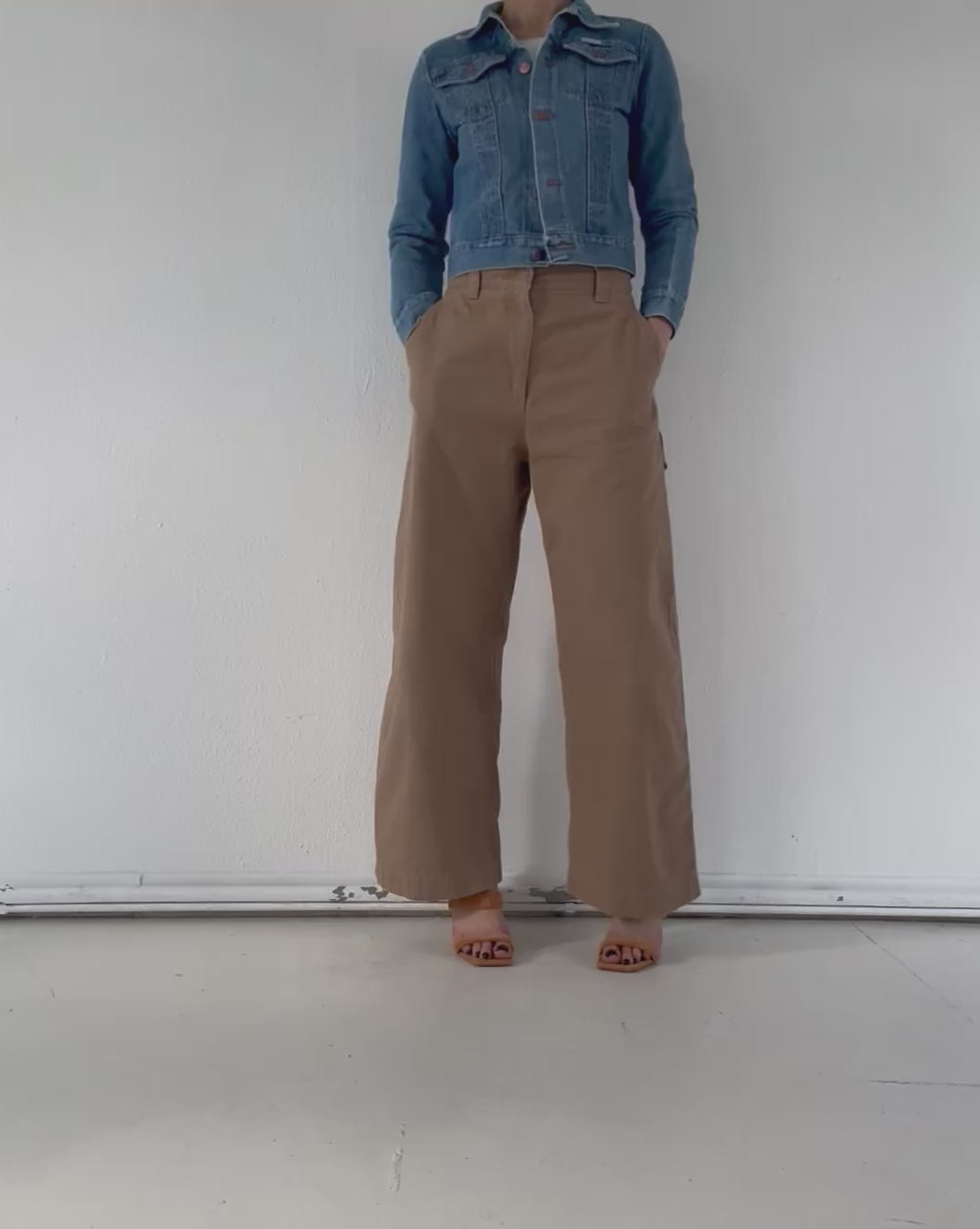 Gr. XXS - XS Wrangler Jeansjacke 70s Vintage Made in USA