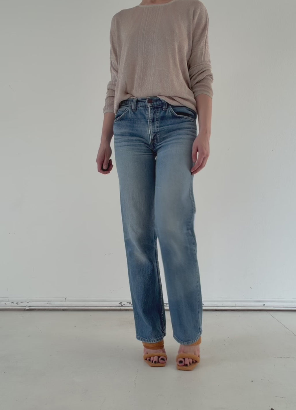 W28 L34 Levis 643 80s Vintage Made in Belgium