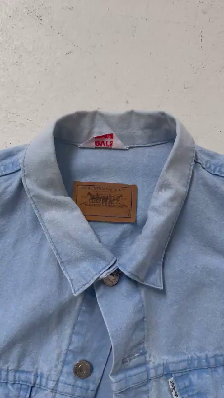 80s Vintage Levis Jacke Gr. M