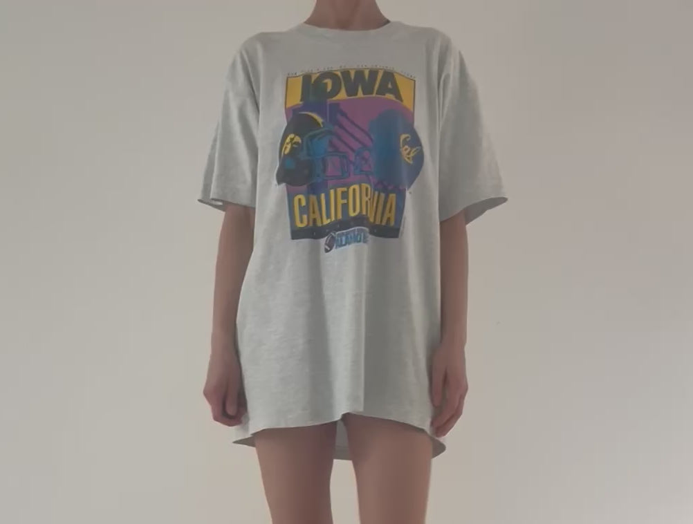 Gr. XL Fruit of the Loom T-Shirt Single Stitch College Football Alamo Bowl 1993 90s Vintage Made in USA