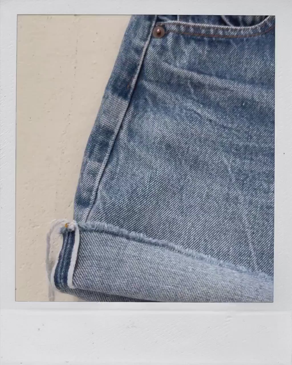 80s Vintage Levis 501 Selvedge Shorts Gr. 23 - 24