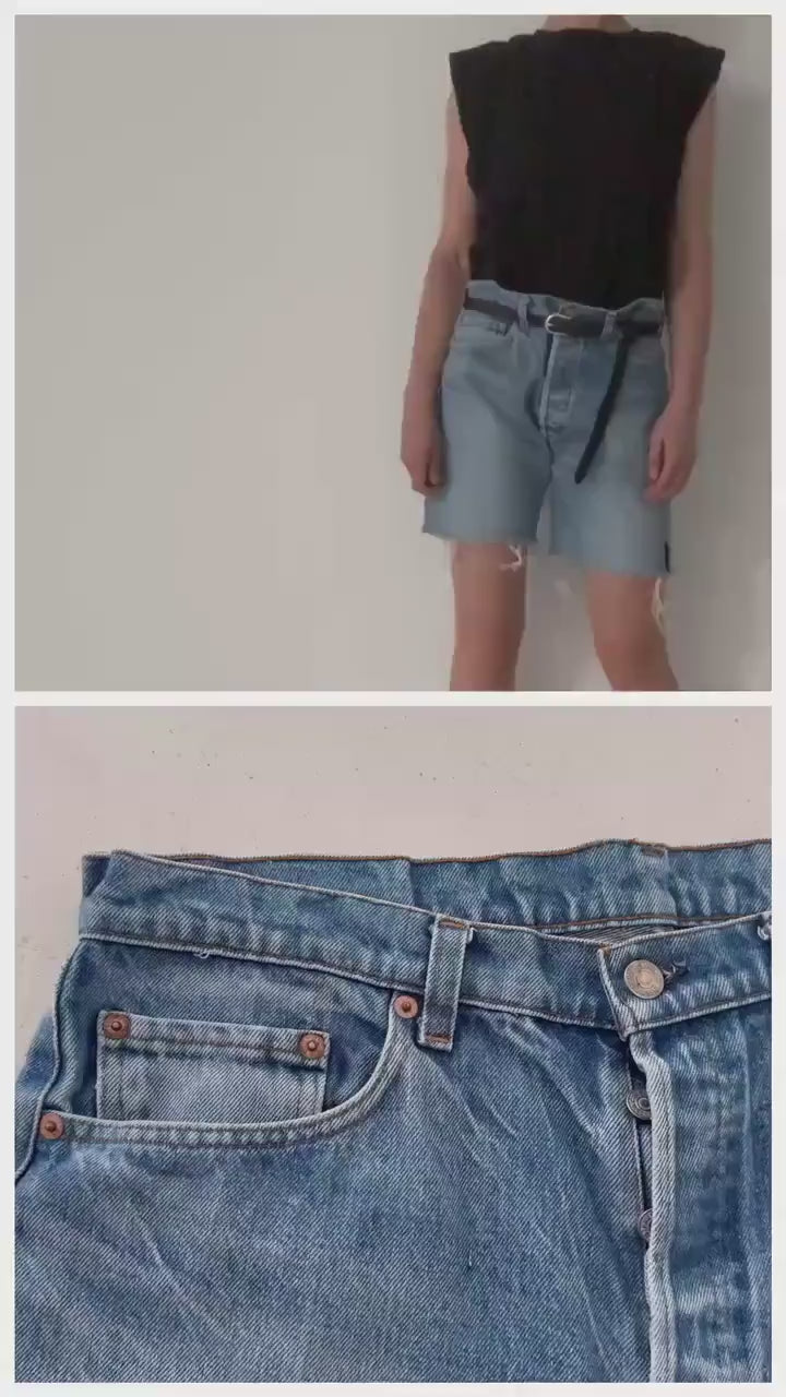 80s Vintage Levis 501 Shorts Gr. 34