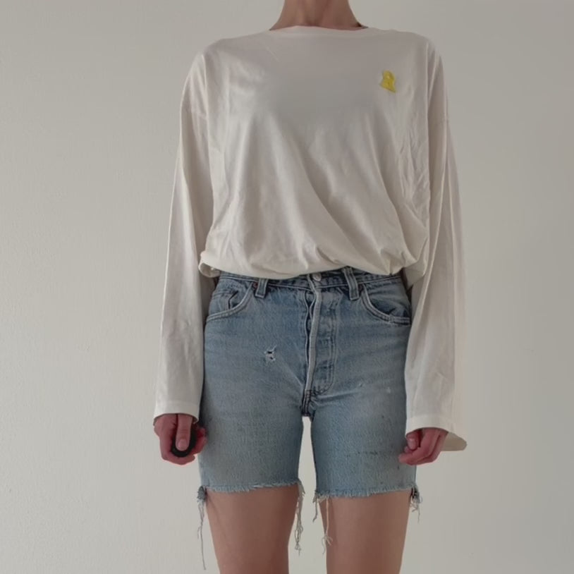 W25 - 26 Levis 501 Shorts| Cutoffs | 80s Vintage Made in USA
